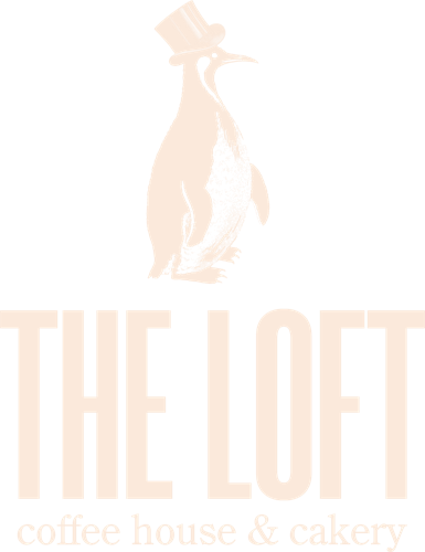 The Loft Coffee House & Cakery — penguin logo